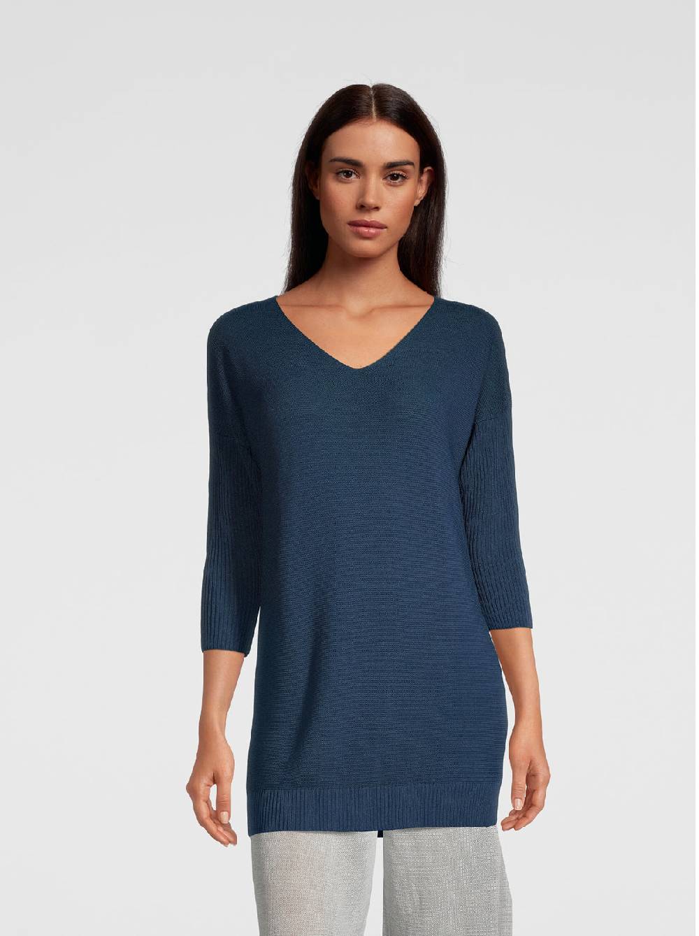 Oscalito Maglia Maxi Manica Lunga In Maglia Tricot 6598