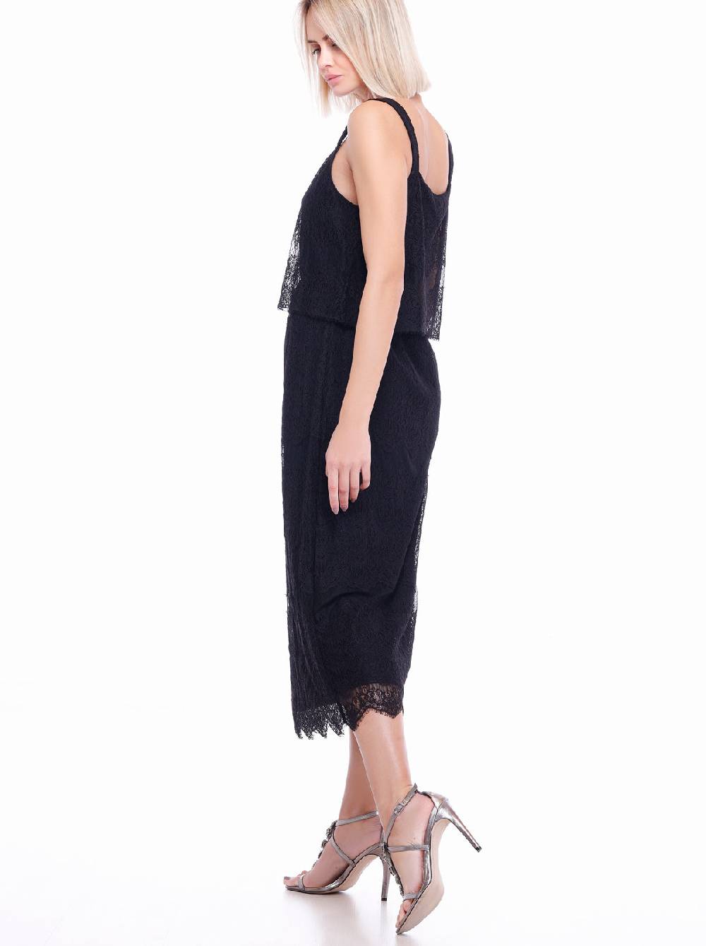 Oscalito Abito Lungo In Pizzo 5991