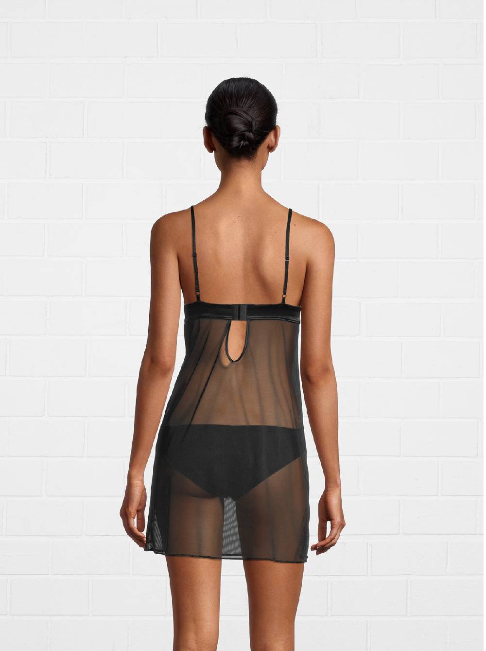 Oscalito Babydoll Romantico Con Pizzo E Tulle 6478