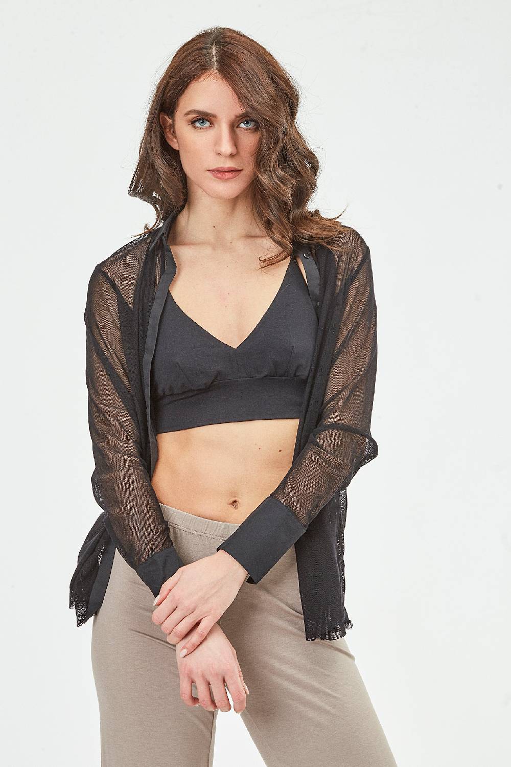 Oscalito Bralette In Cotone Makò Egiziano 4529