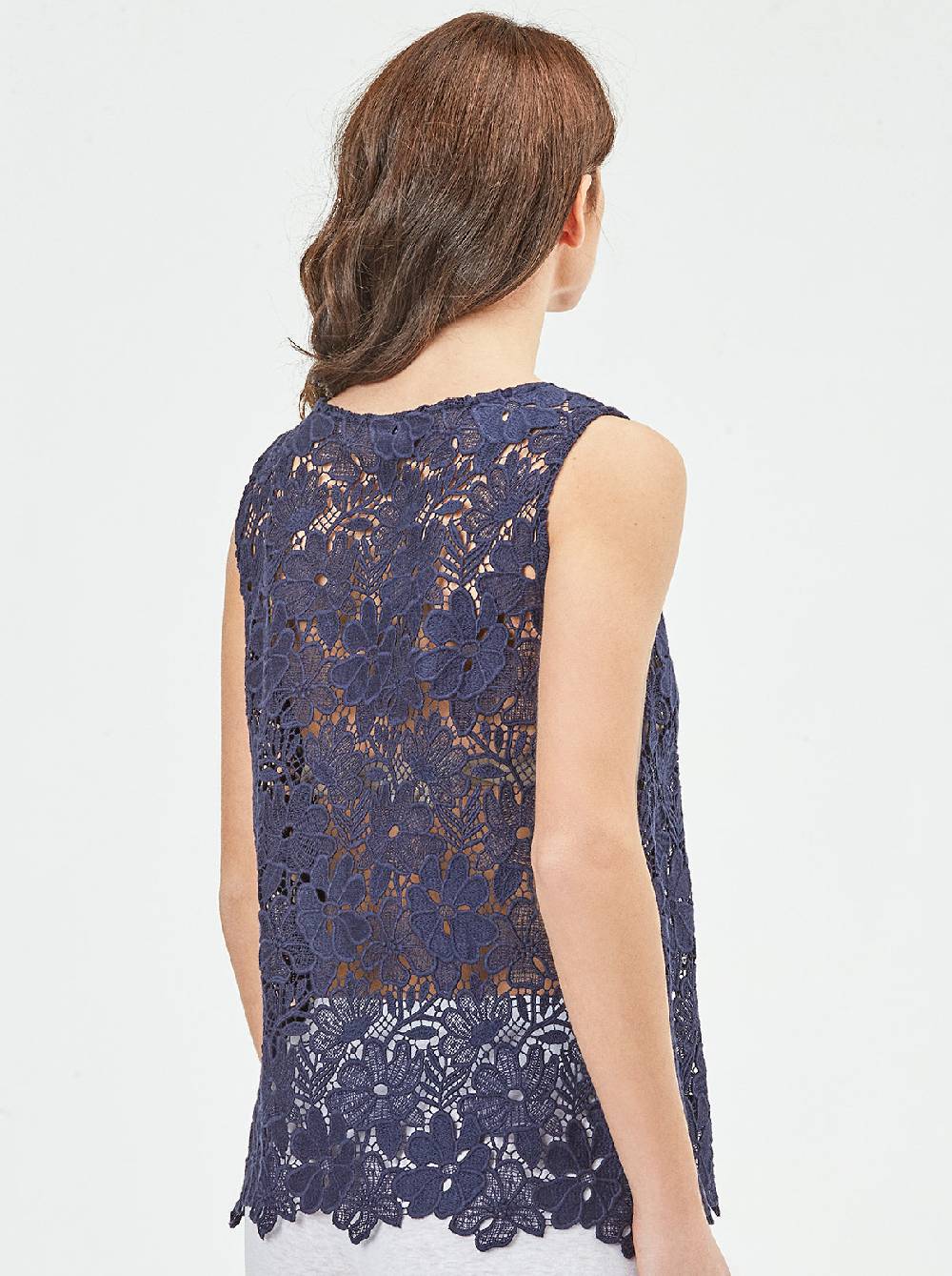 Oscalito Canotta Allover Macramè 5750