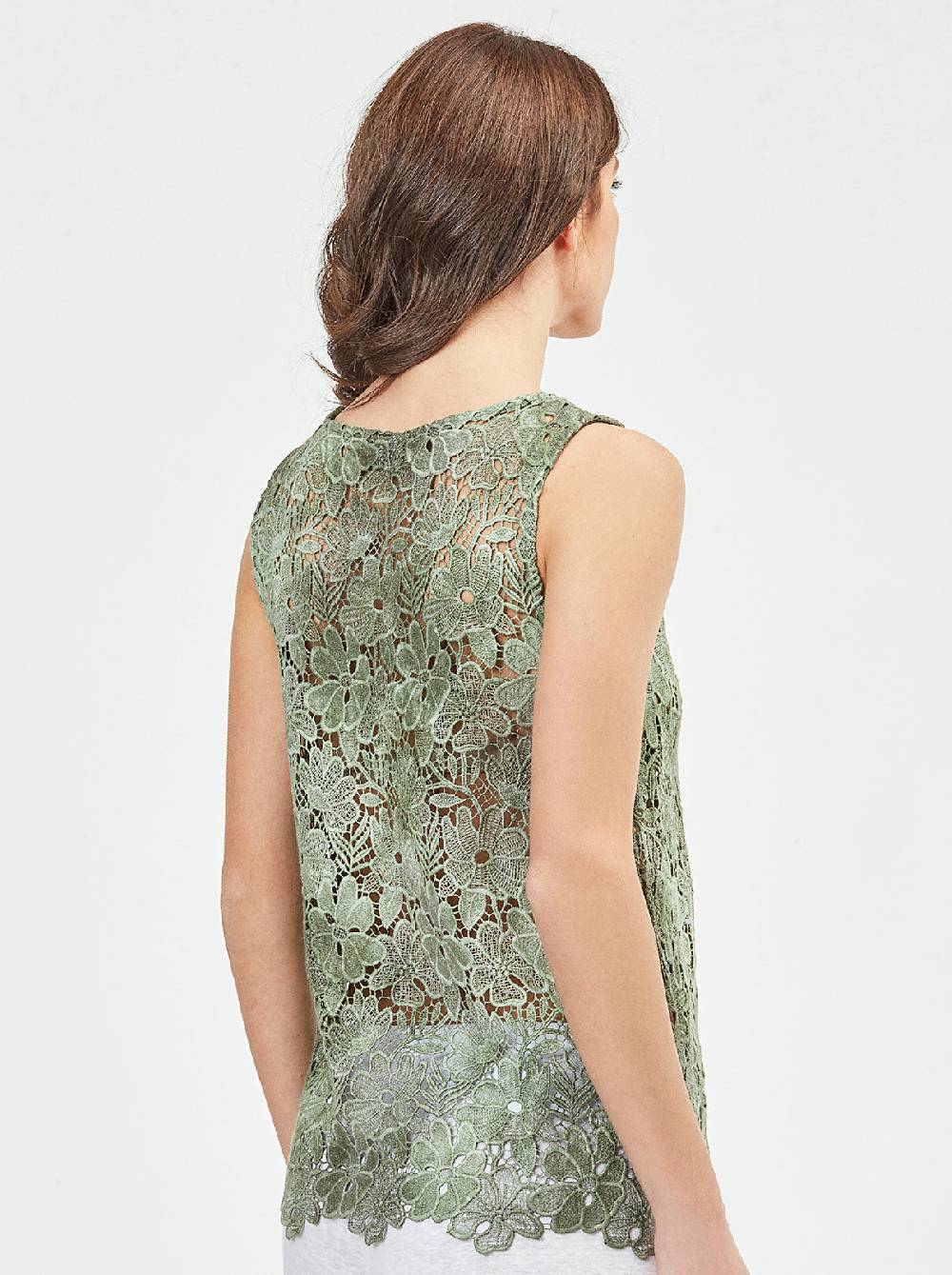 Oscalito Canotta Allover Macramè 5750