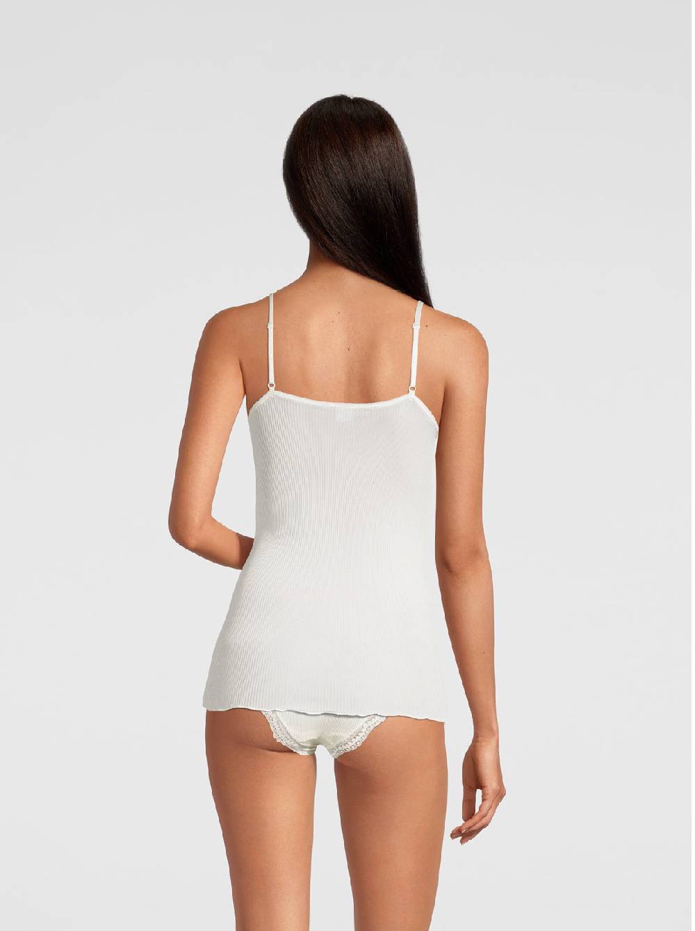 Oscalito Canotta In Pura Seta Con Reggiseno 9462