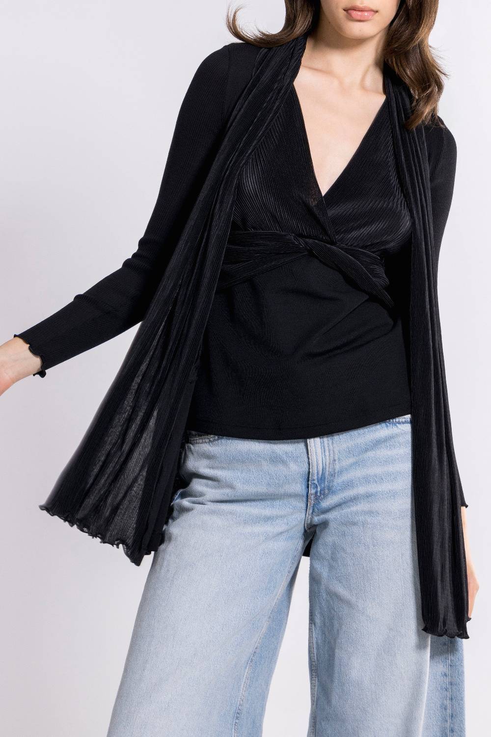 Oscalito Cardigan Donna Lana E Seta 6878