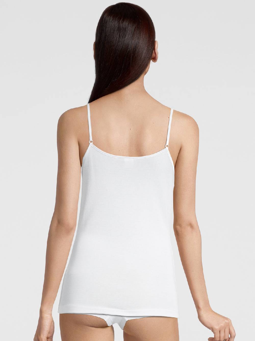 Oscalito Filoscozia Top Con Bordo In Raso 16124