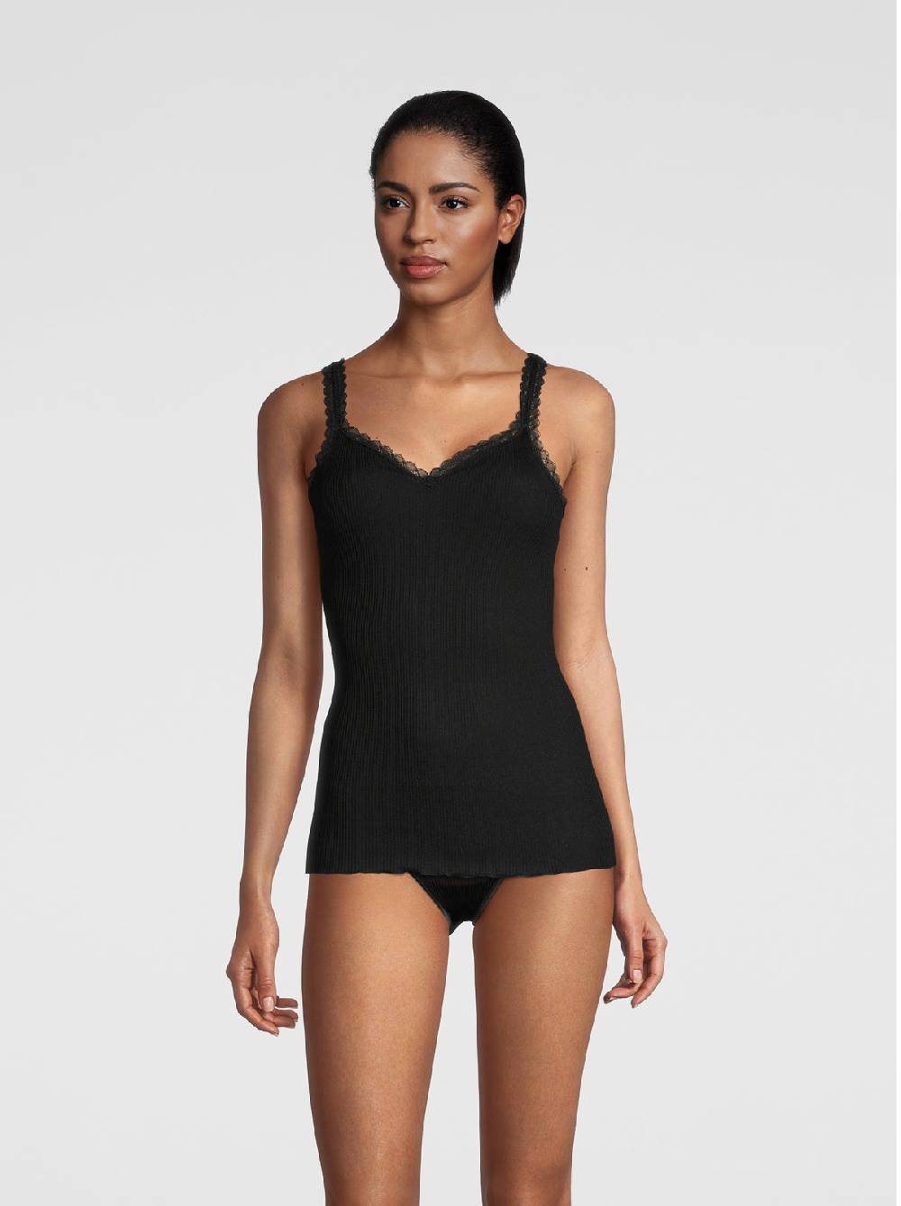 Oscalito Filoscozia Top Con Pizzo Leavers 3170