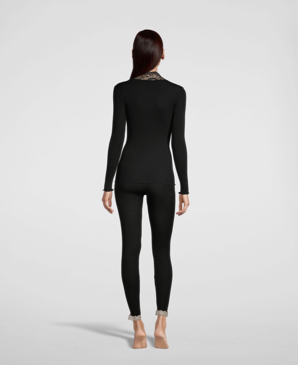 Oscalito Leggings Tubolare Con Pizzo 3419