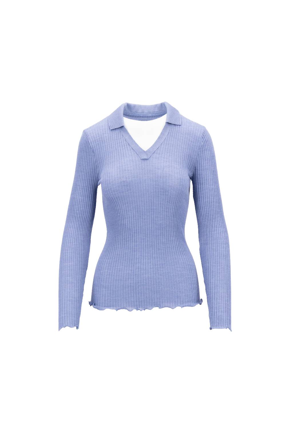 Oscalito Longsleeves Polo Woman Wooland Seta 6890
