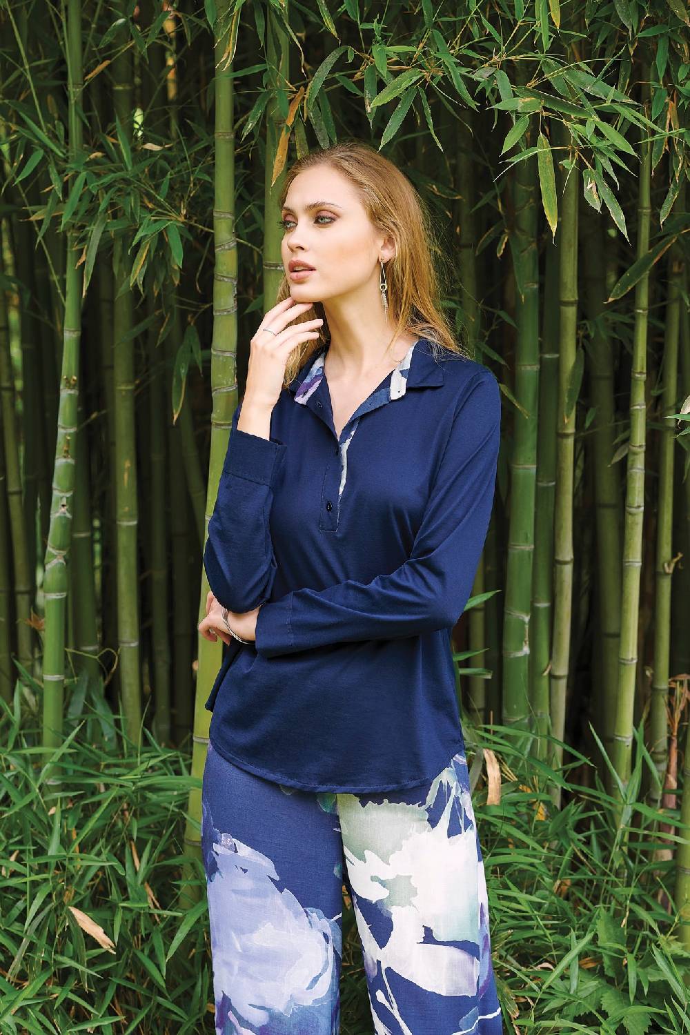 Oscalito Maglia a maniche lunghe Donna Cotone 406