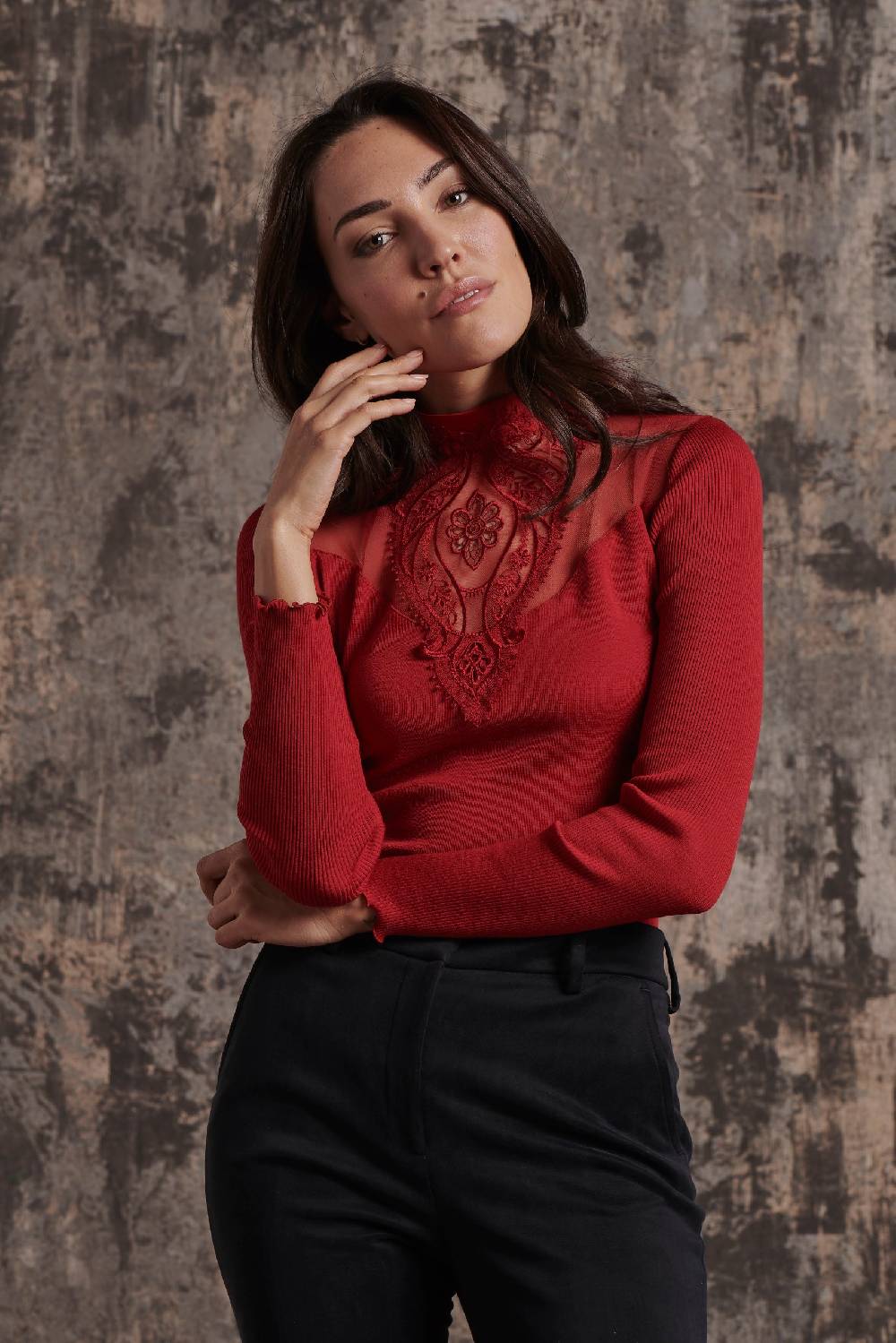 Oscalito Maglia Girocollo Maniche Lunghe 6444