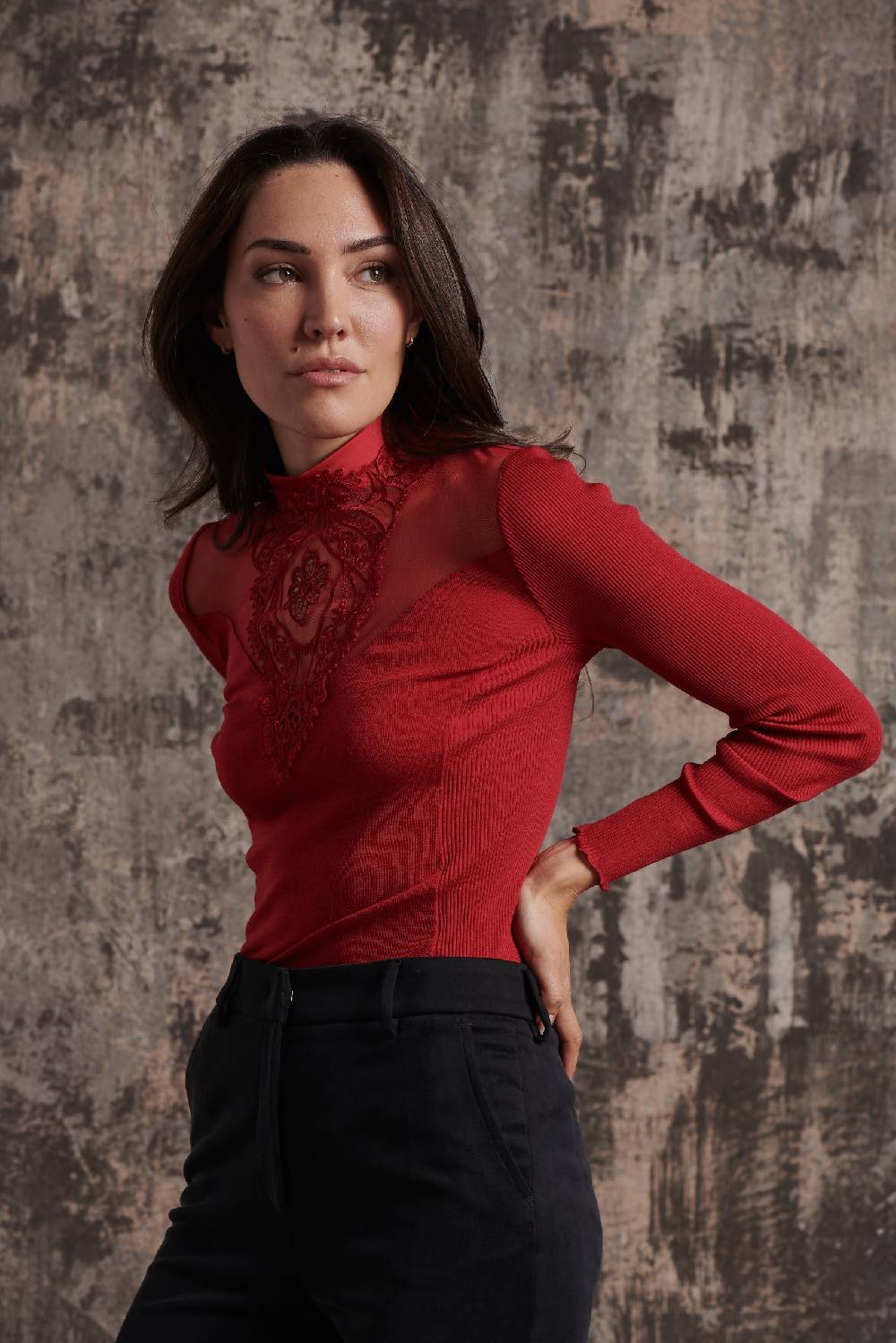 Oscalito Maglia Girocollo Maniche Lunghe 6444