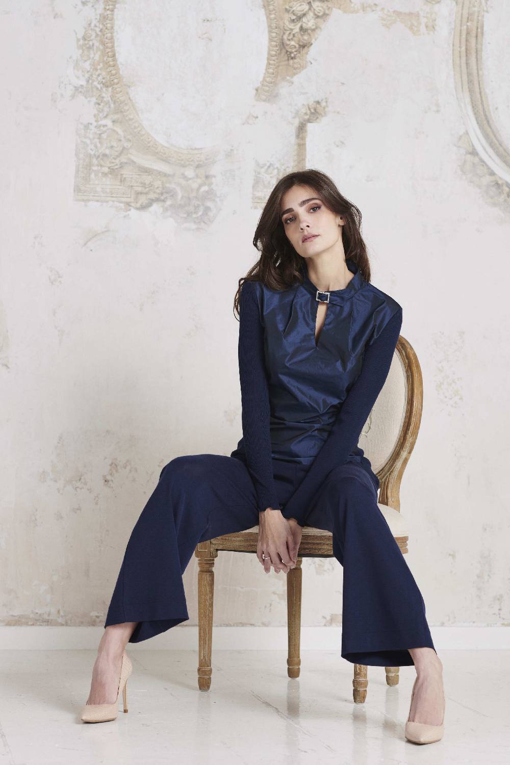 Oscalito Maglia manica lunga Donna Lana , Seta 6681