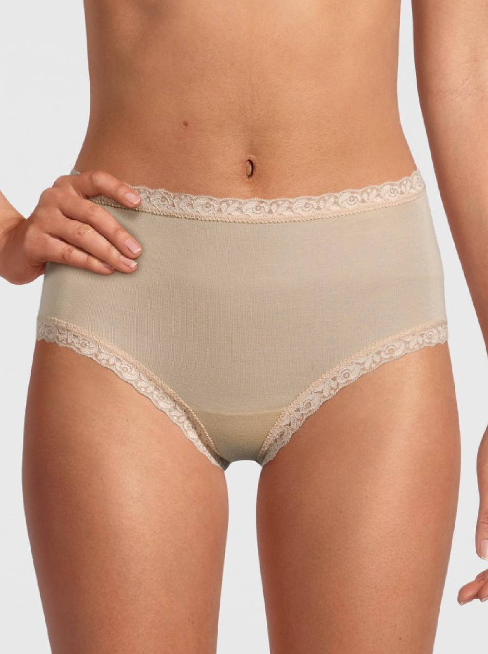 Oscalito Slip In Cotone Modellante Vita Alta