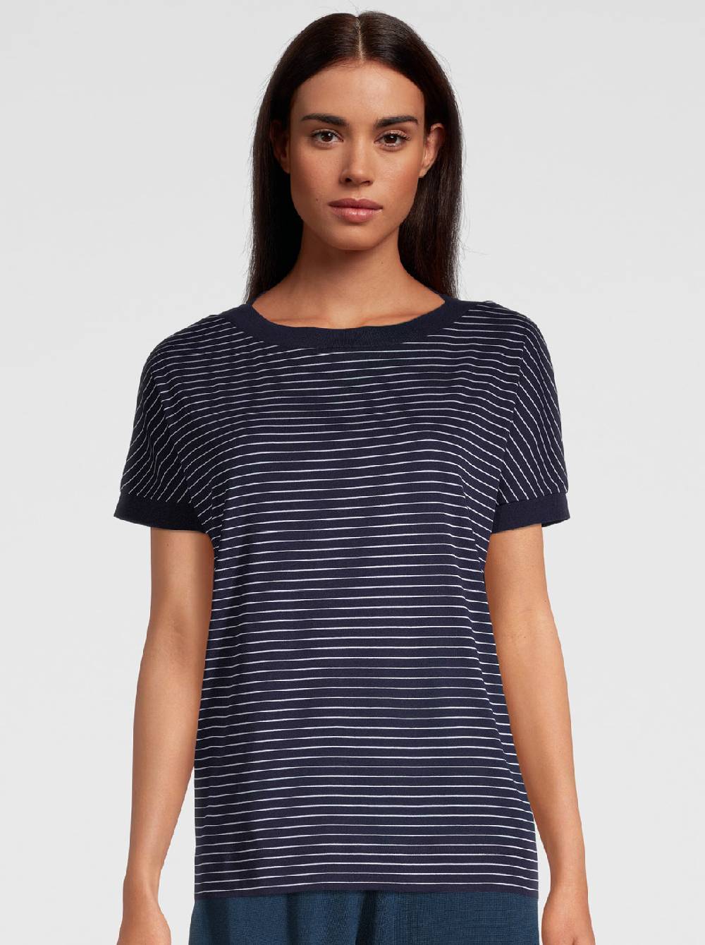 Oscalito T-shirt A Righe In Cotone 3181