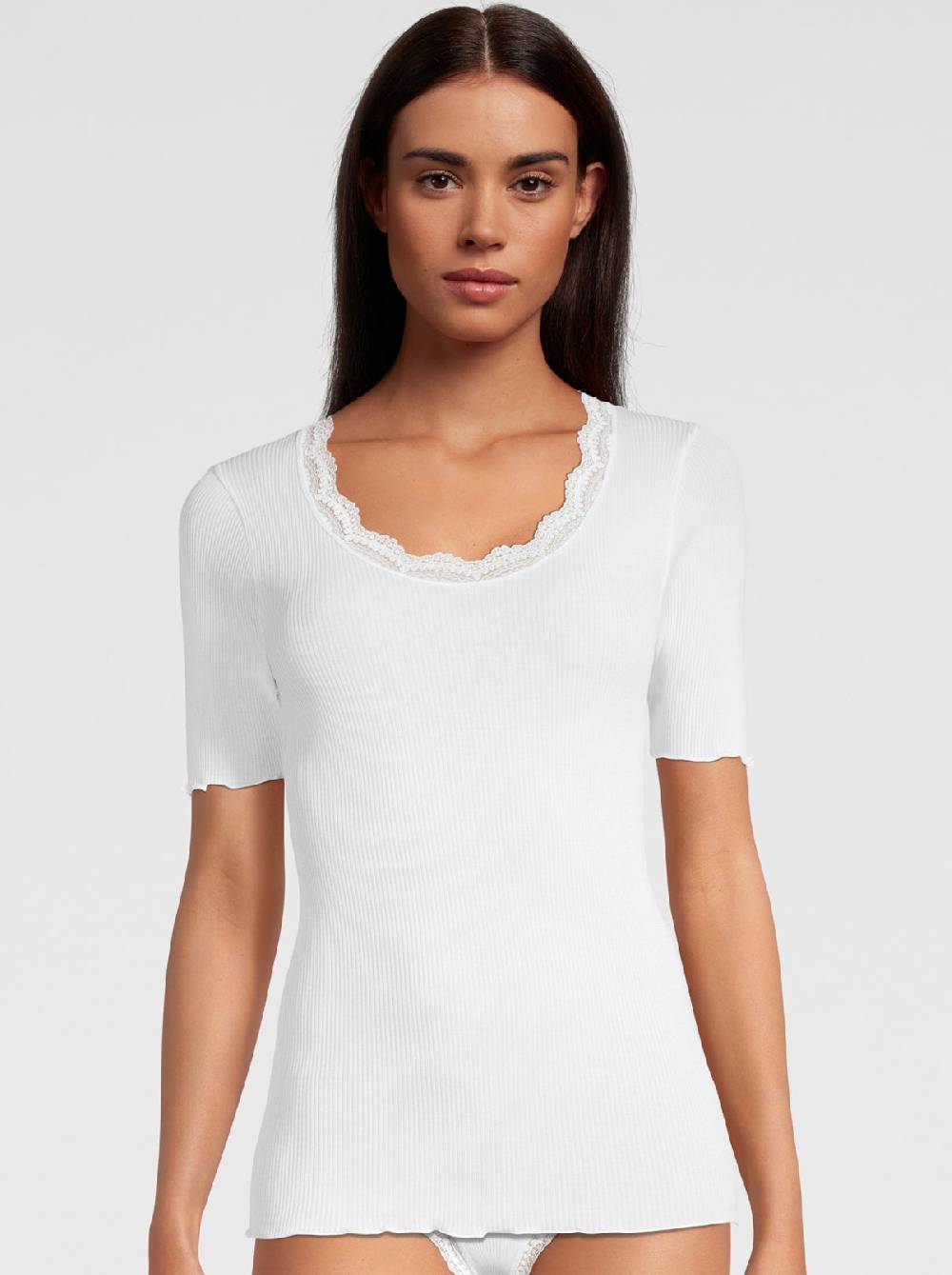 Oscalito T-shirt Filoscozia Con Pizzo Leavers 3164