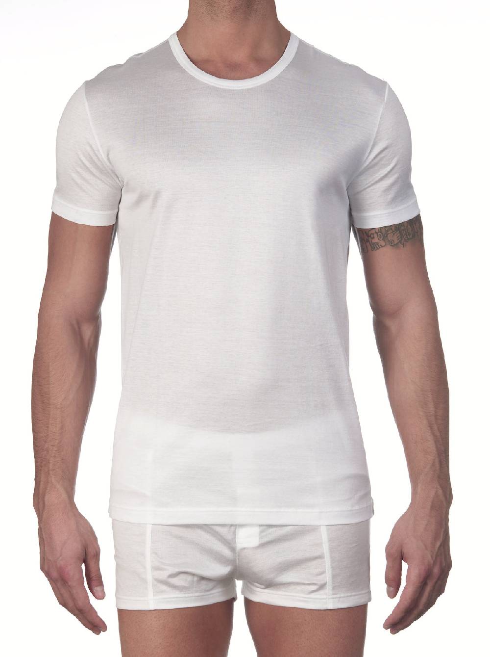 Oscalito T-shirt girocollo in cotone 2600