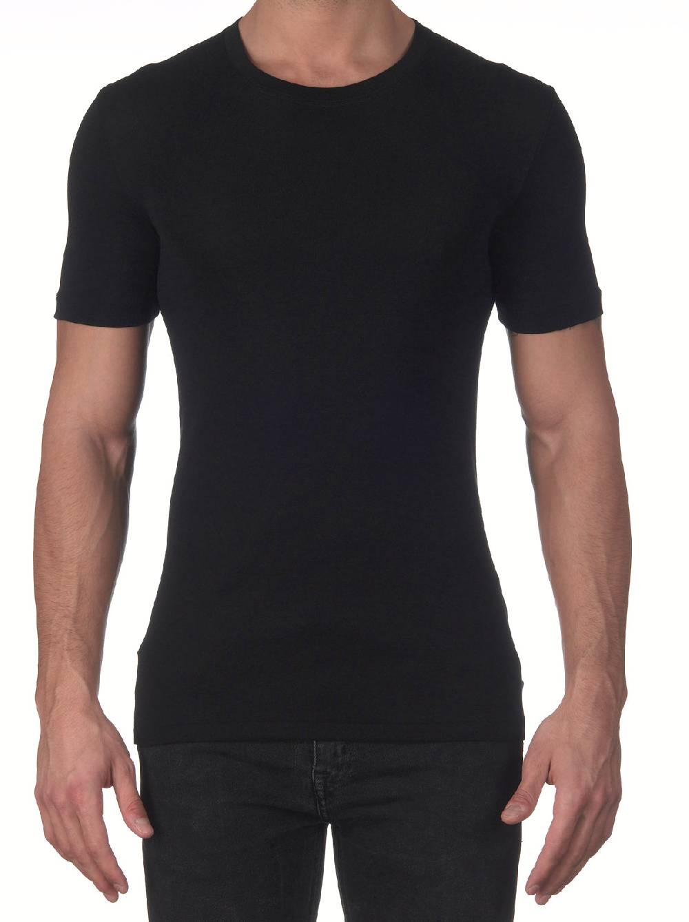 Oscalito T-Shirt Girocollo in Lana e Seta 624