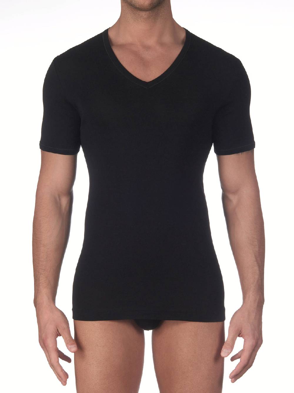 Oscalito T-shirt In Cotone Con Scollo A V 742