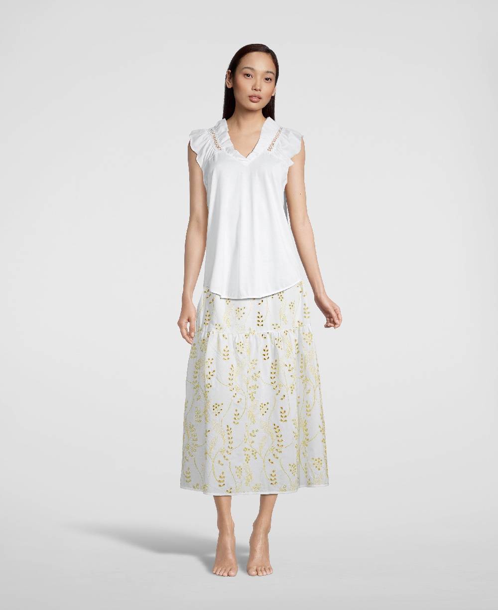 Oscalito Top 100% Cotone Con Logo Oscalito 6773