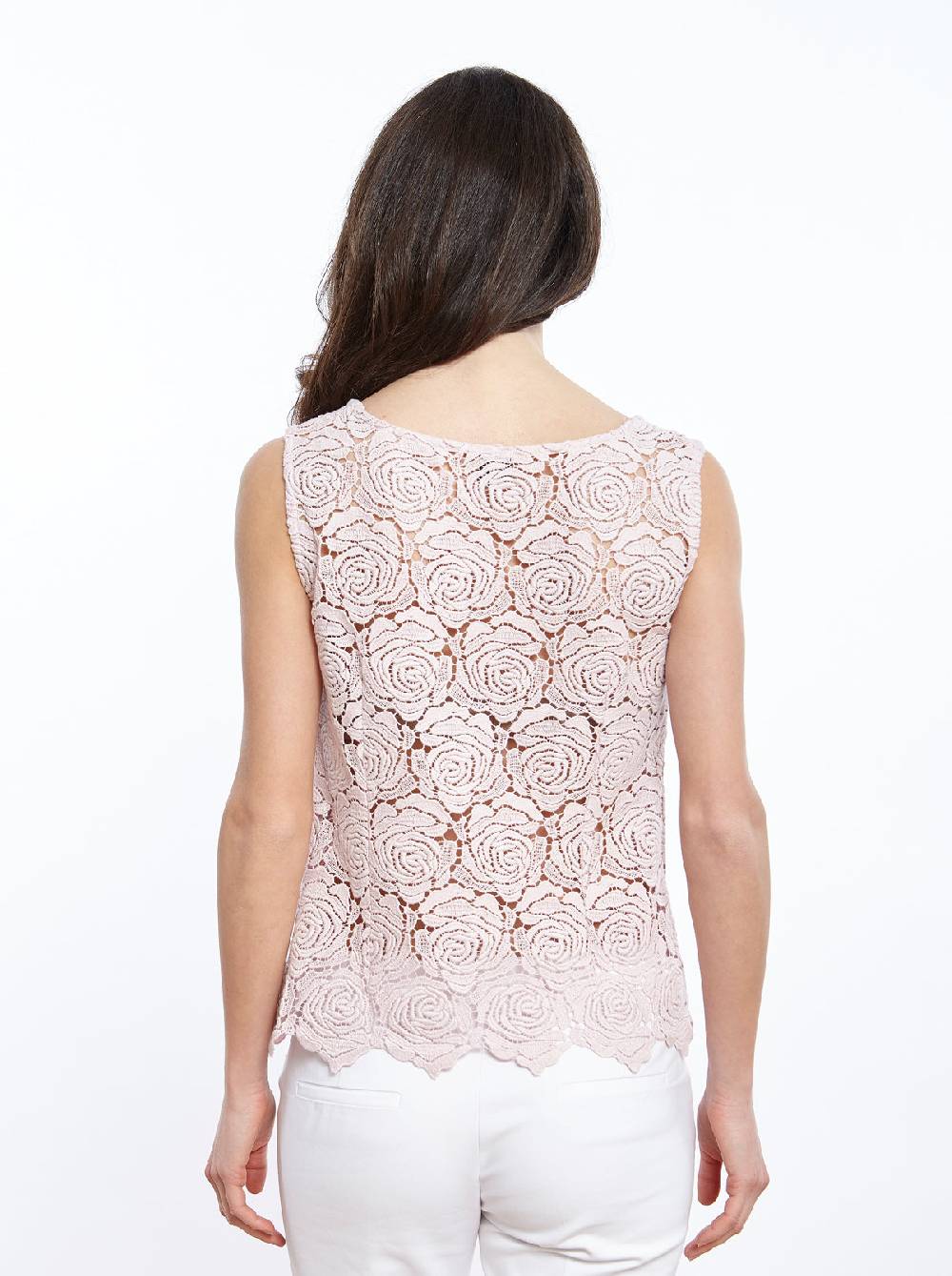 Oscalito Top Con Macramè Cotone 4840