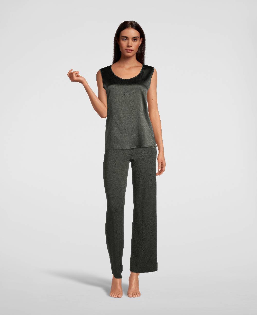 Oscalito Top Donna In Seta Elasticizzata 10306