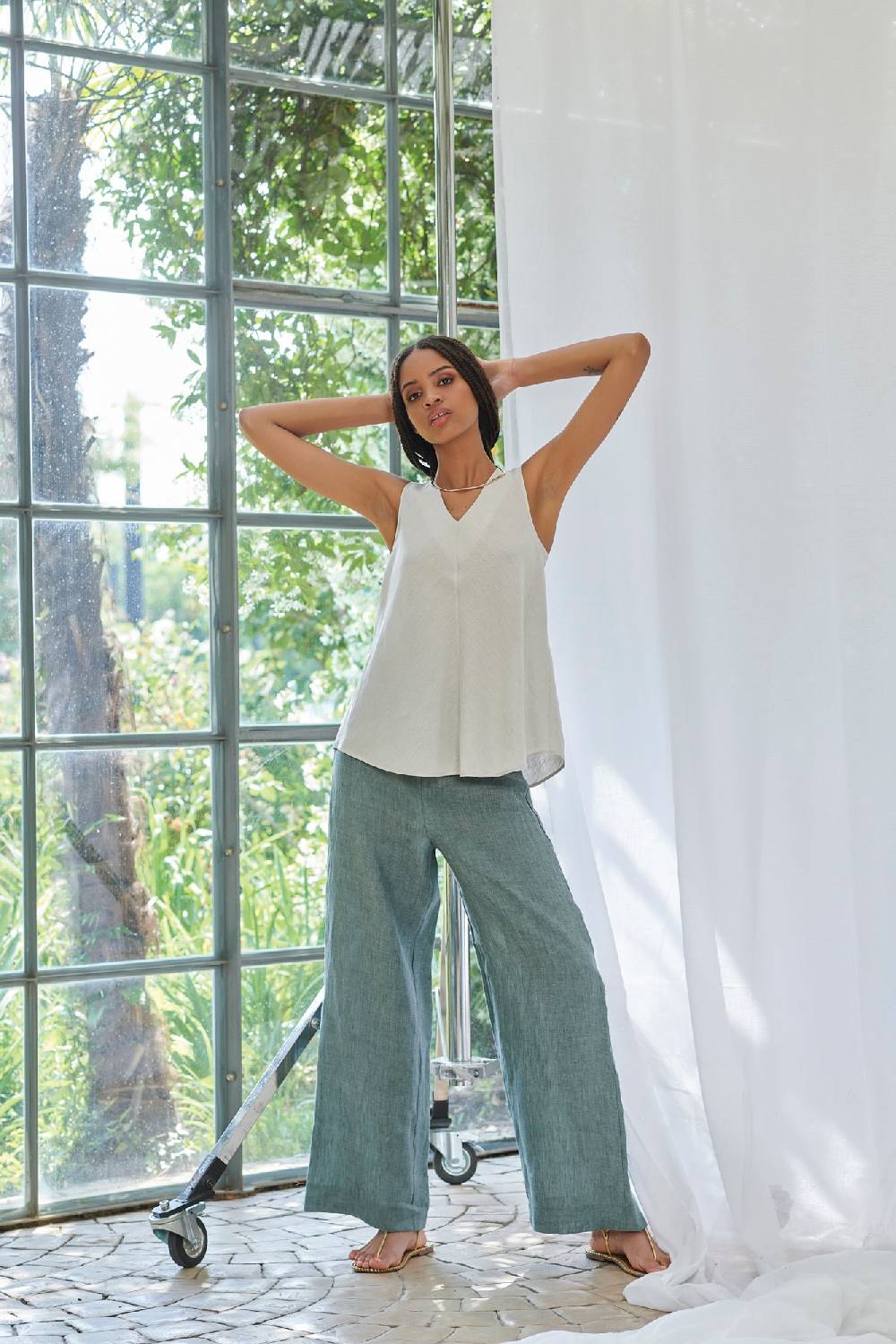 Oscalito Top Donna LINO 7150L