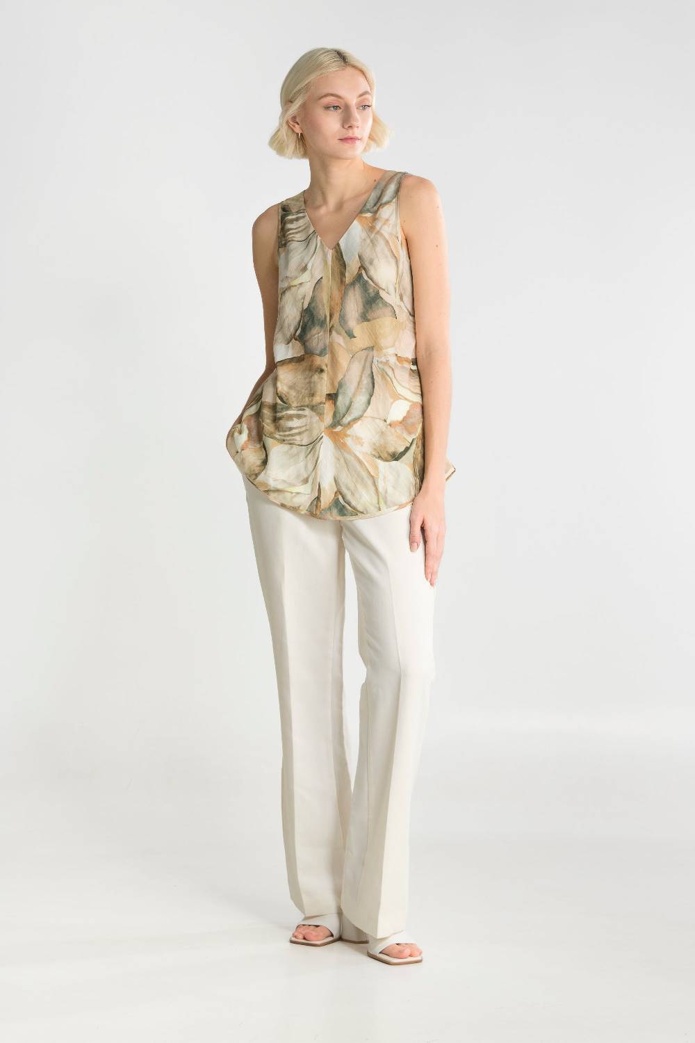 Oscalito Top Donna VISCOSA E LINO 7150VL