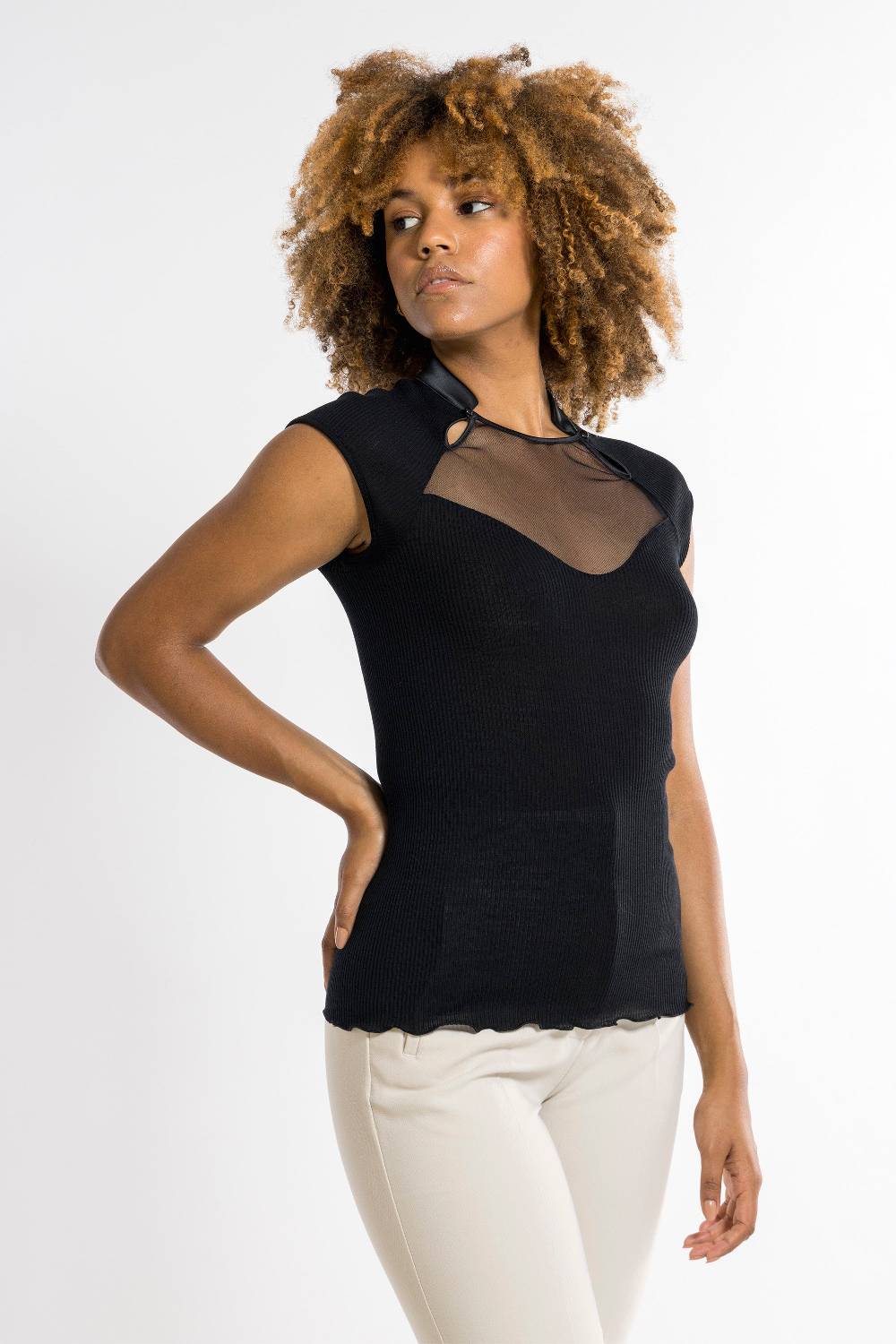 Oscalito Top Donna70% Lana , 30% Seta 6904