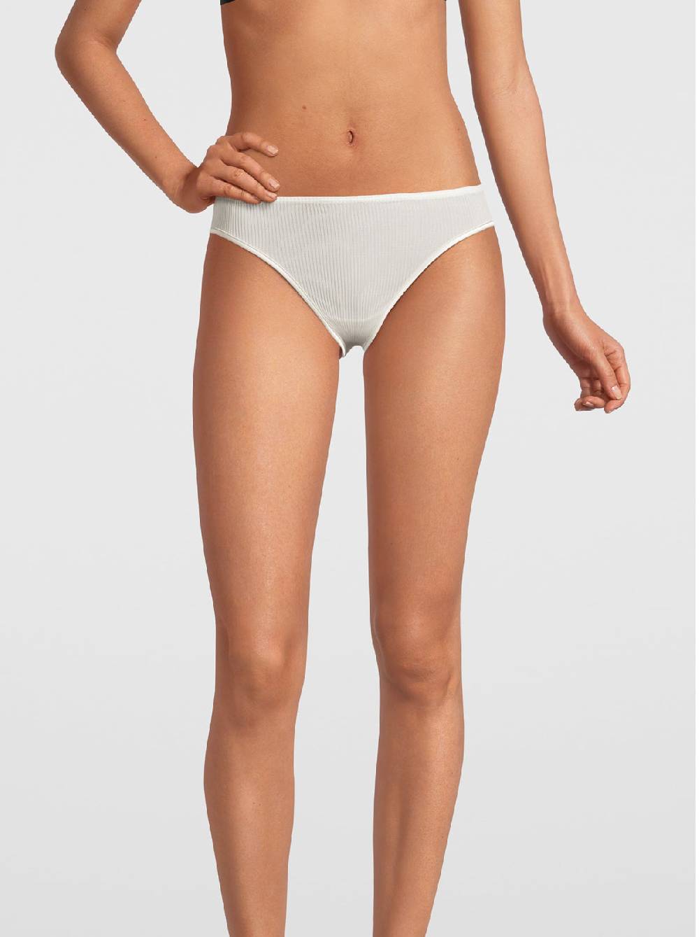 Oscalito Slip Donna Vita Media In Pura Organza Di Seta 9451