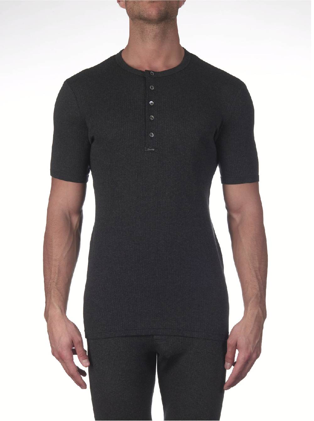 Oscalito T-shirt Apertura Bottone In Termotex® 5558