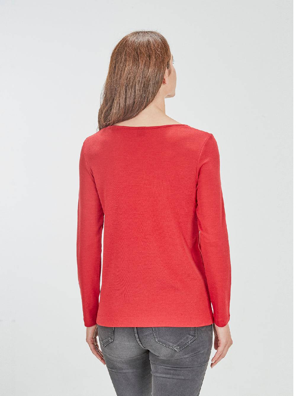 Oscalito Tubolare Manica Lunga Piatta Con Decoro Macramè 5828