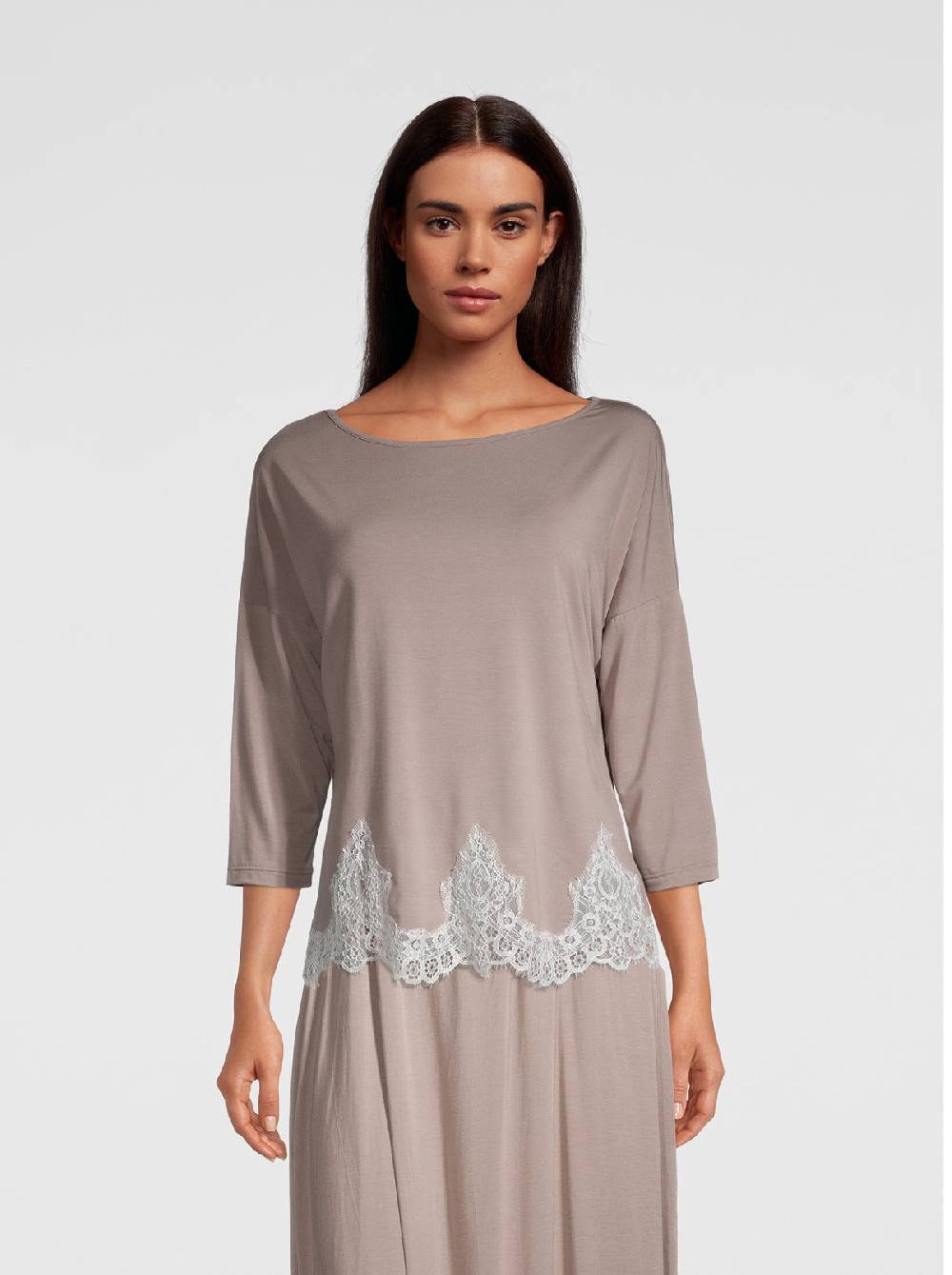 Oscalito Upcycling Maglia Maniche Lunghe In Micromodal 1393