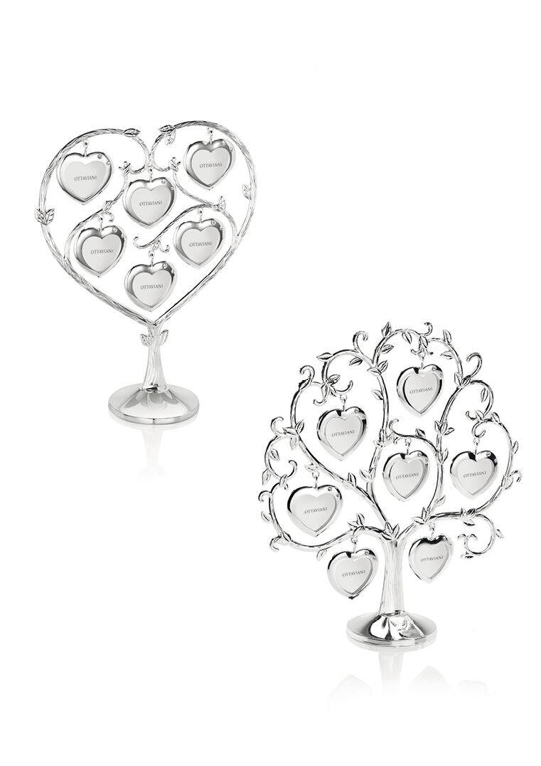 Ottaviani Albero Genealogico Con Portafoto In Met. Argent