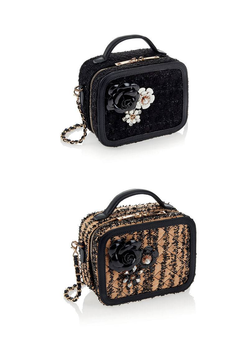 Ottaviani Borsa Gioiello Tessuto Con Smalti,p.bj E Stras