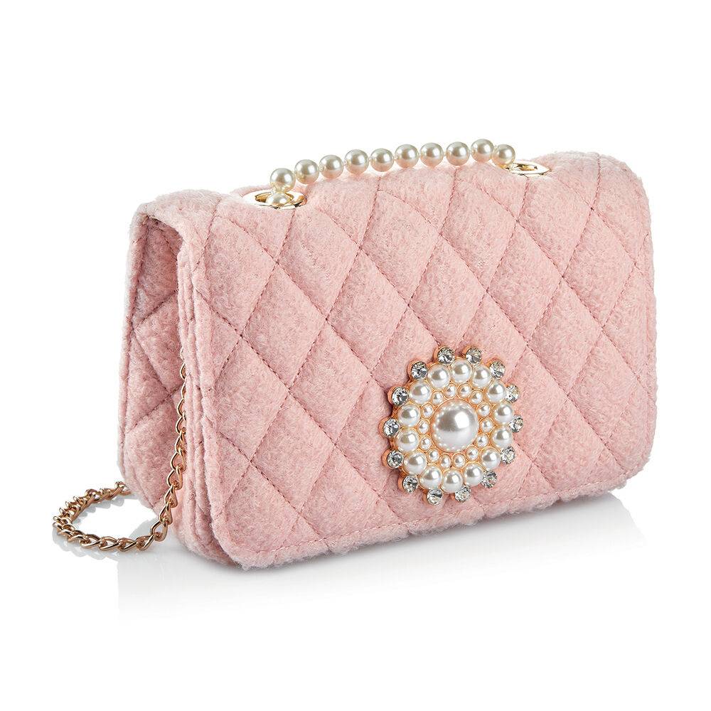 Ottaviani Borsa gioiello tessuto cristalli,perle,bj,stra