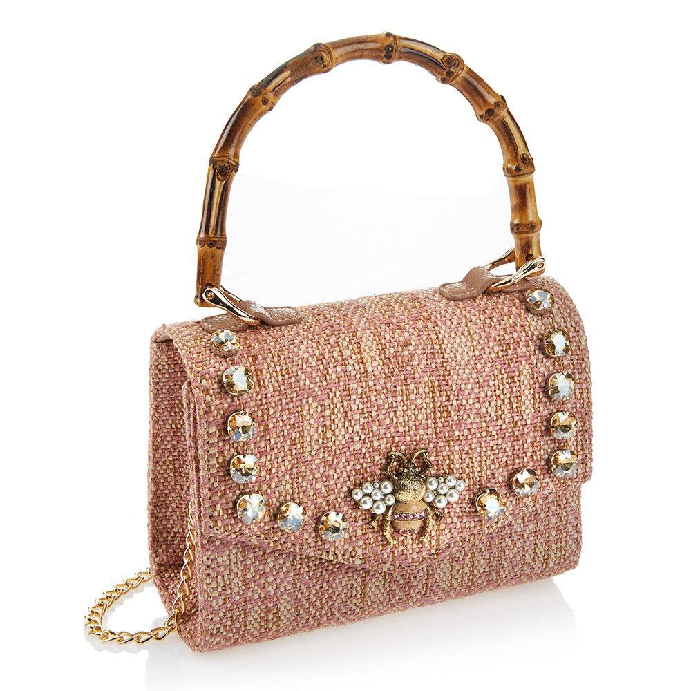 Ottaviani Borsa gioiello tessuto,cristalli,smalti,strass