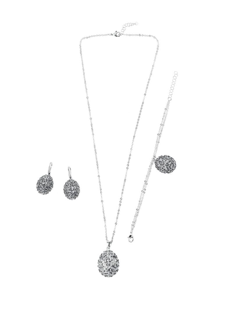 Ottaviani Bracciale Bronzo Rod.c/glitter Black Diamond