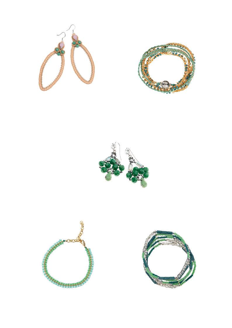 Ottaviani Bracciale Con Ametista,avventurina E Perle