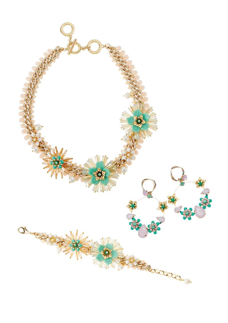 Ottaviani Bracciale Con Perle Bijoux,resine,cristalli,sm