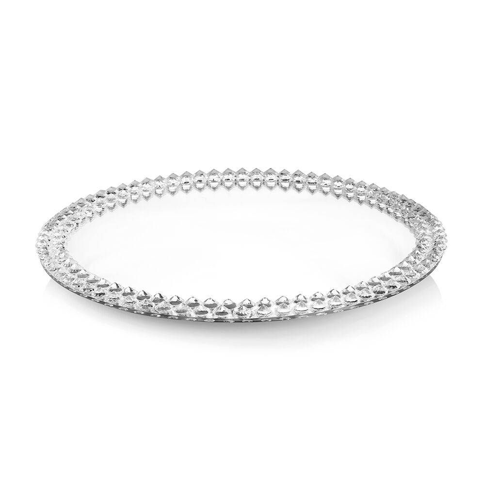 Ottaviani Centrotavola girevole con cristalli diam.cm.40