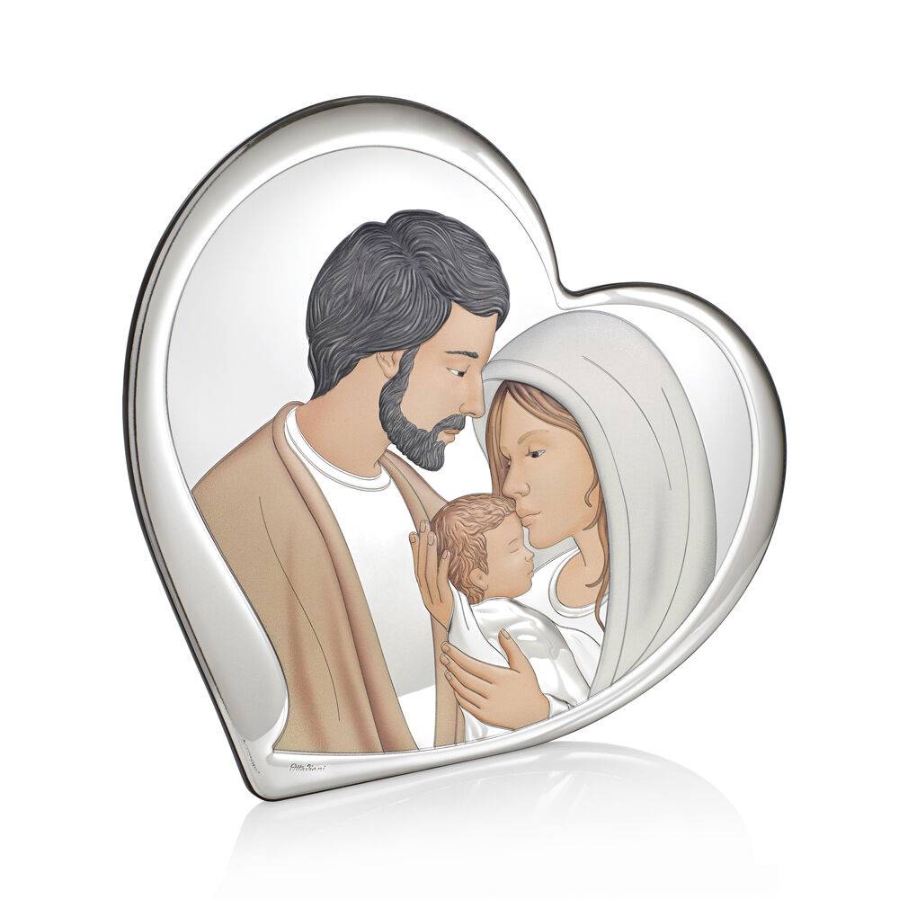 Ottaviani Icona Cuore Sacra Famiglia 20x18,1 Colorata