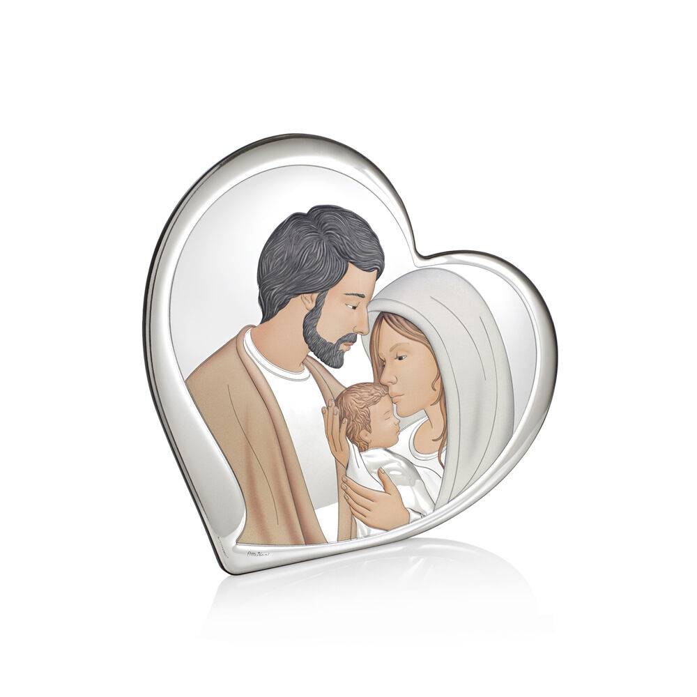 Ottaviani Icona cuore sacra famiglia 20x18,1 colorata