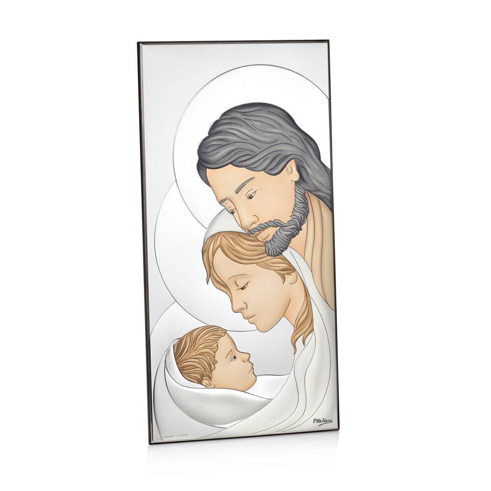 Ottaviani Icona verticale sacra famiglia 12x24 colorata