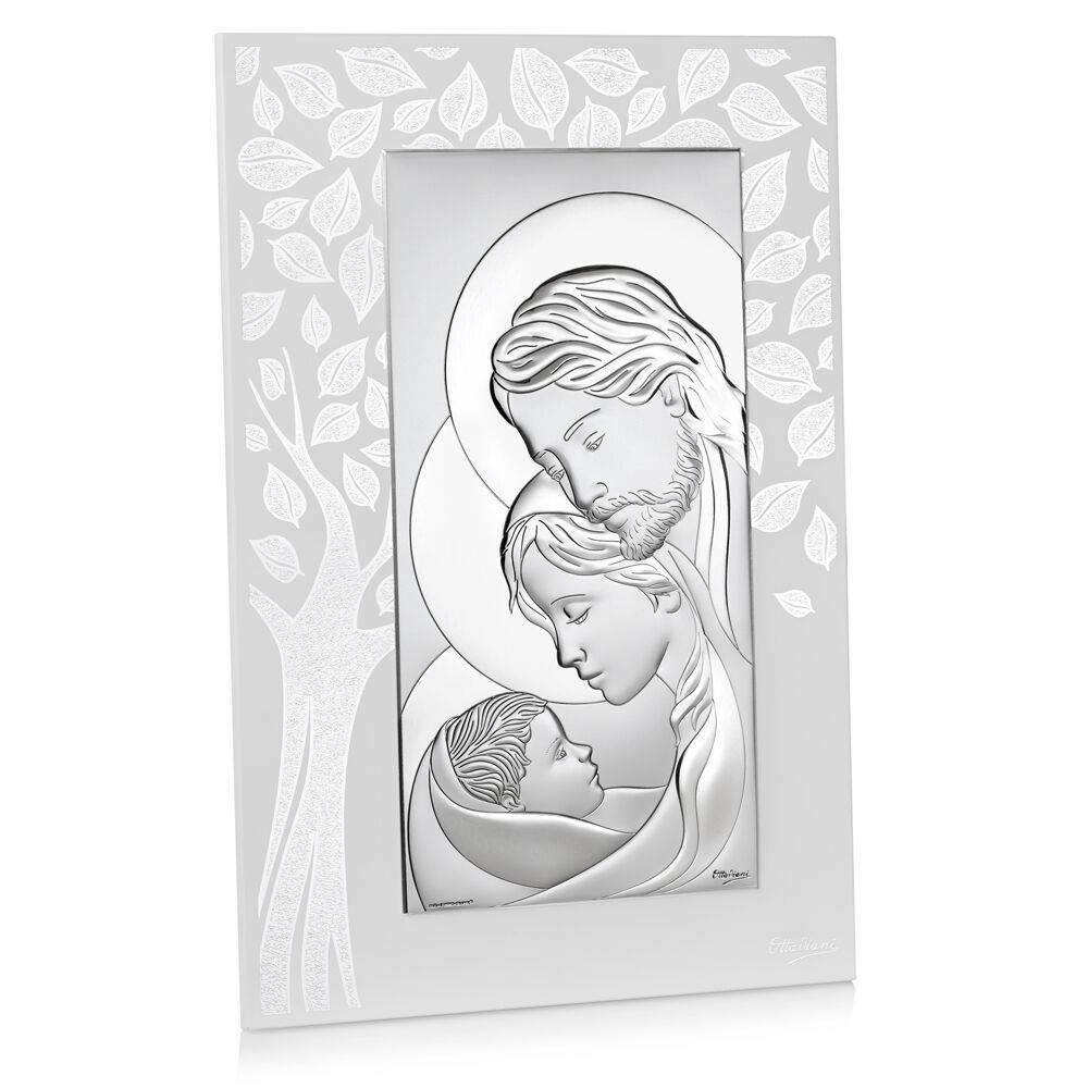 Ottaviani Icona verticale sacra famiglia 30,8x46,3 c/corn