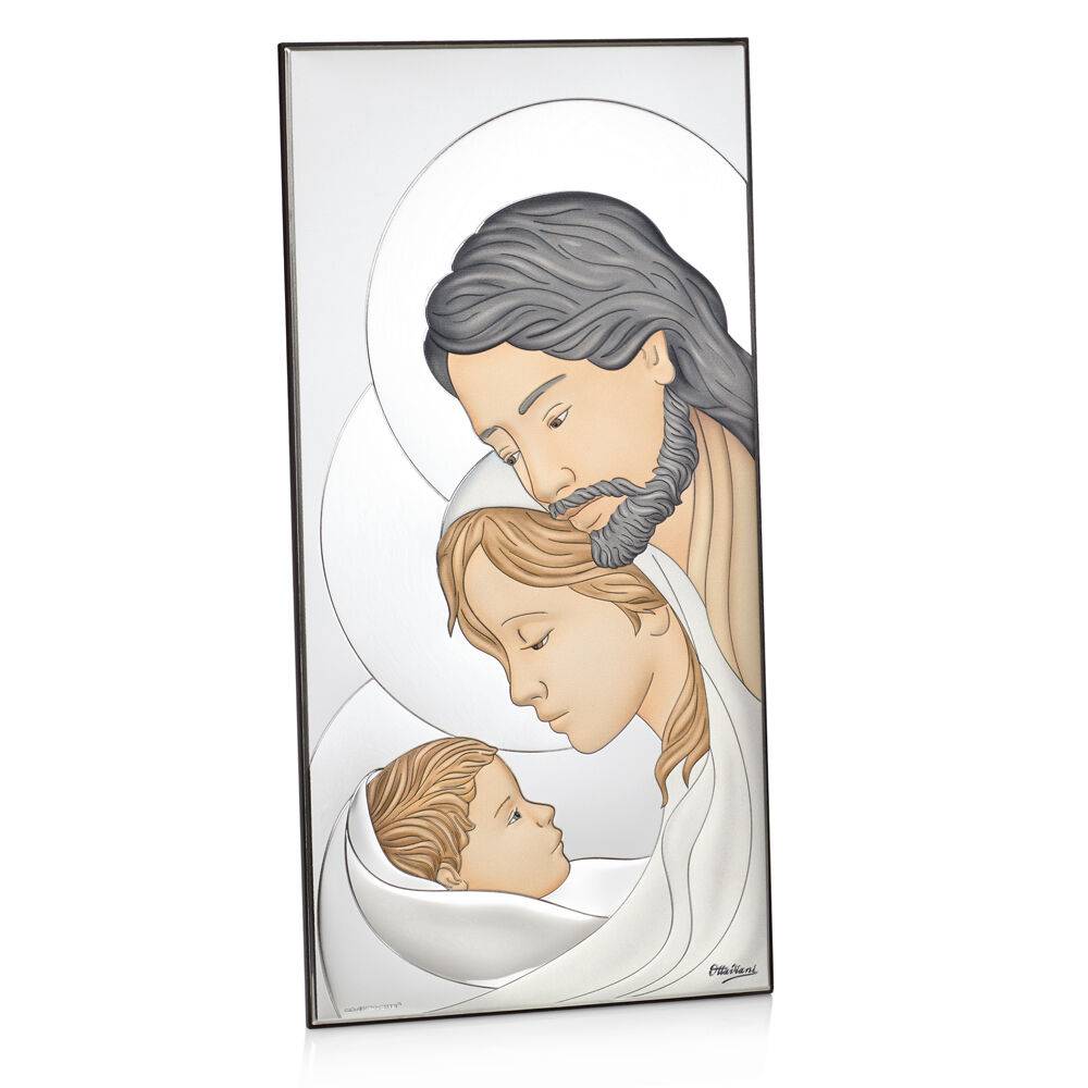 Ottaviani Icona Verticale Sacra Famiglia 9x18 Colorata