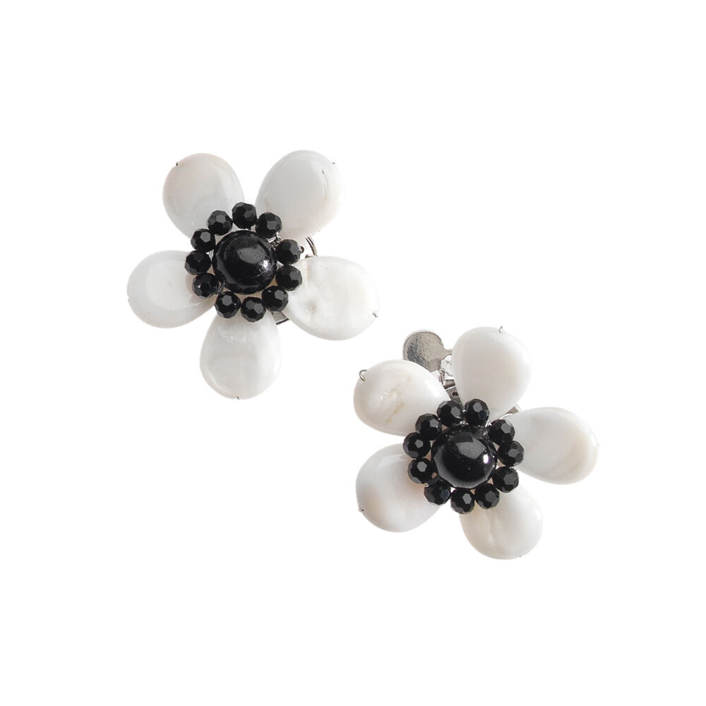 Ottaviani Orecchini con perle,agata,madreperla-chiu.clip