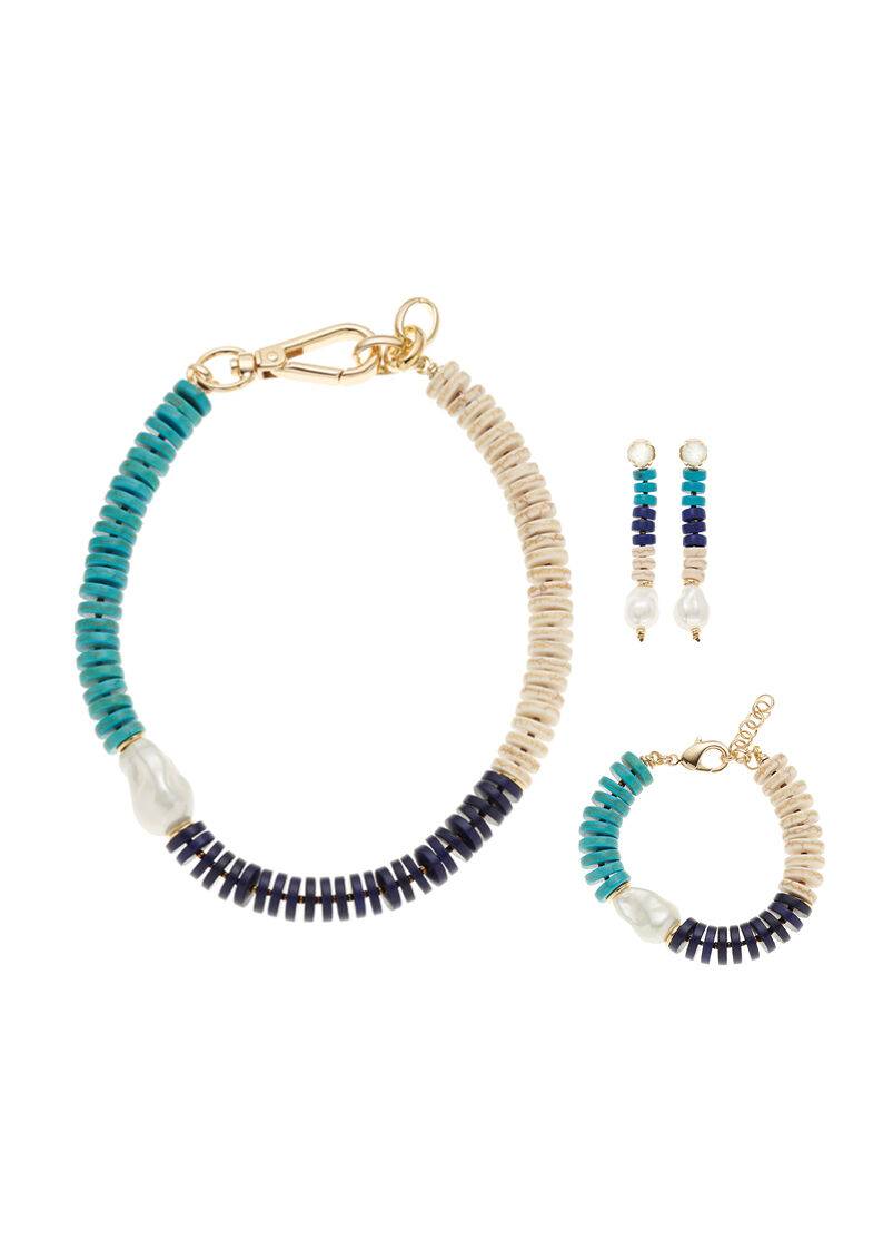 Ottaviani Orecchini Dorati Con Cristalli Perline E Perle