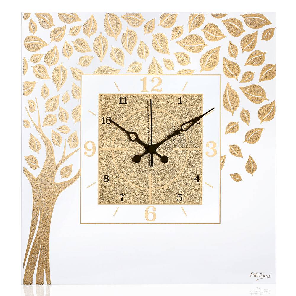 Ottaviani Orologio da parete "albero della vita" c/f. oro