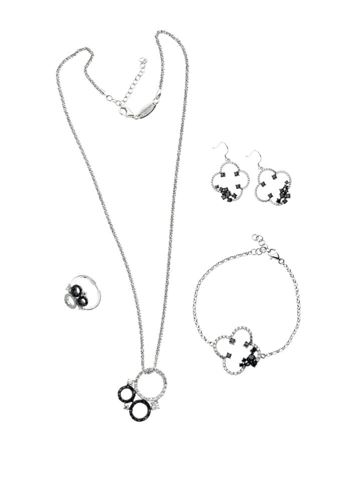 Ottaviani Anello Arg. "pois"