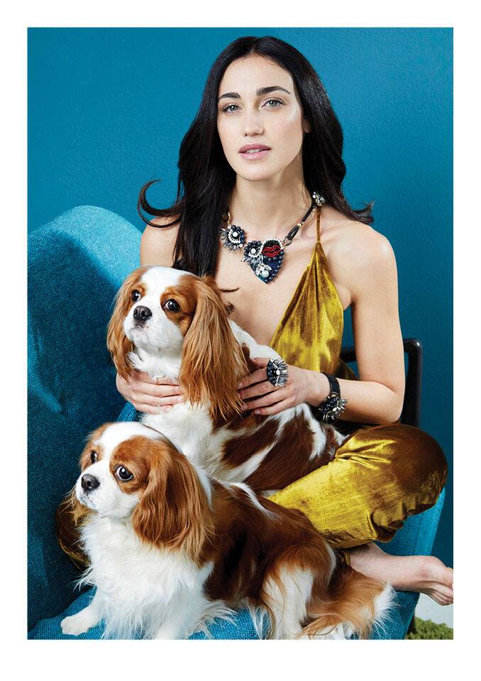 Ottaviani Anello Con Cristalli,perle E Perline